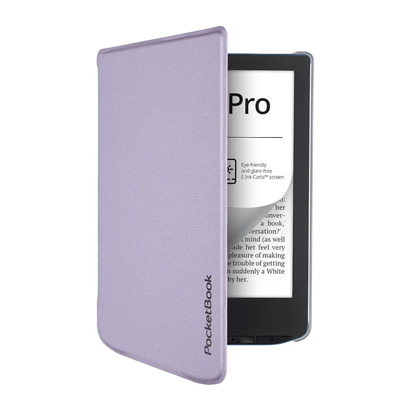 Zaštitna maska POCKETBOOK Shell Cover za Era (Transparent Light Purple)-2