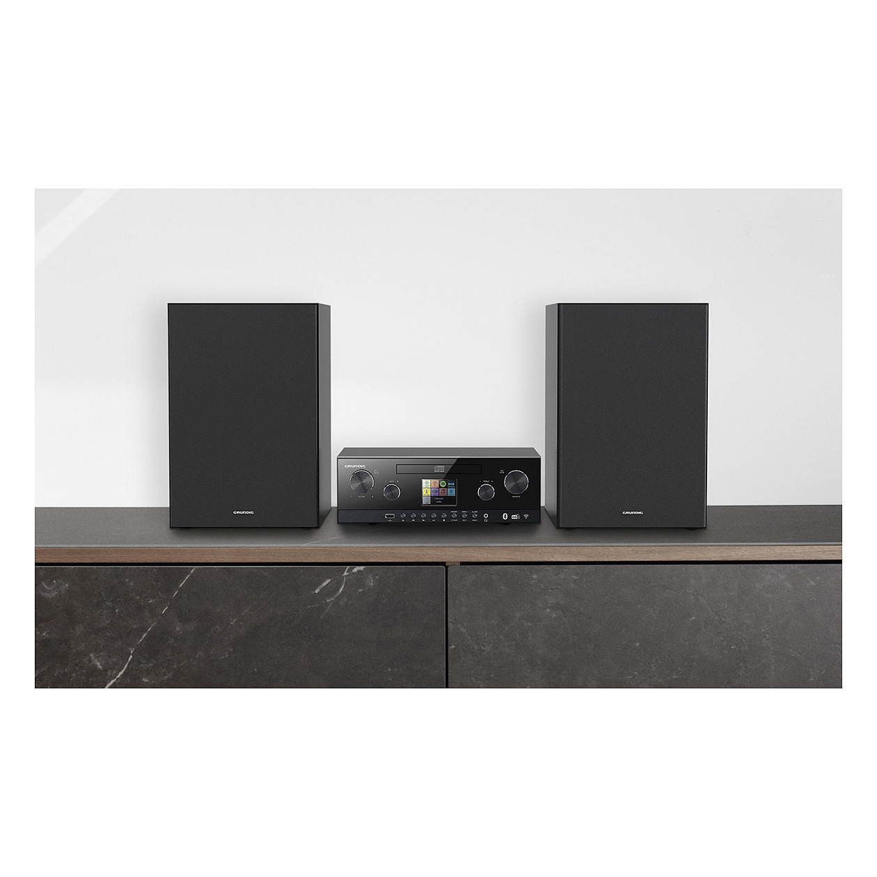 Mikro linija GRUNDIG CMS 5000 BT DAB+WEB (100W, Internet Radio, DAB+, Bluetooth, CD, USB, Spotify)-3