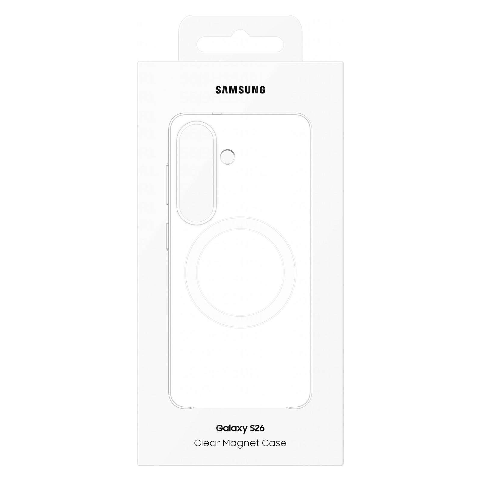 Maska za mobitel SAMSUNG Clear Magnet Case za Galaxy S26 (Prozirna, Magnetska)-4