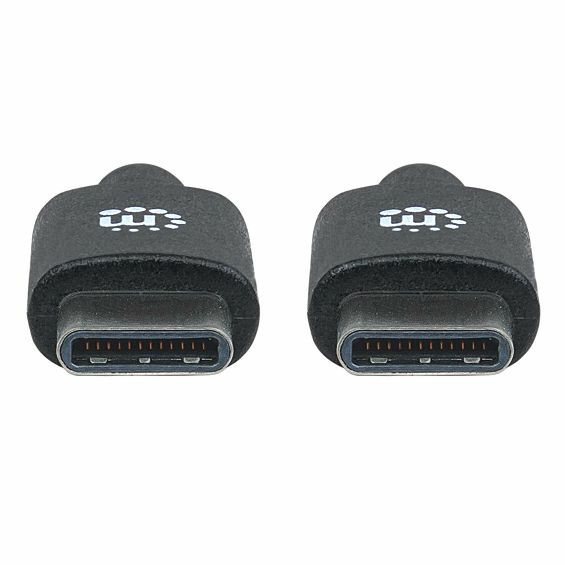 USB kabel MANHATTAN 353342 (USB-C na USB-C, 2.0, 60W, 3A, 1m) crni-1