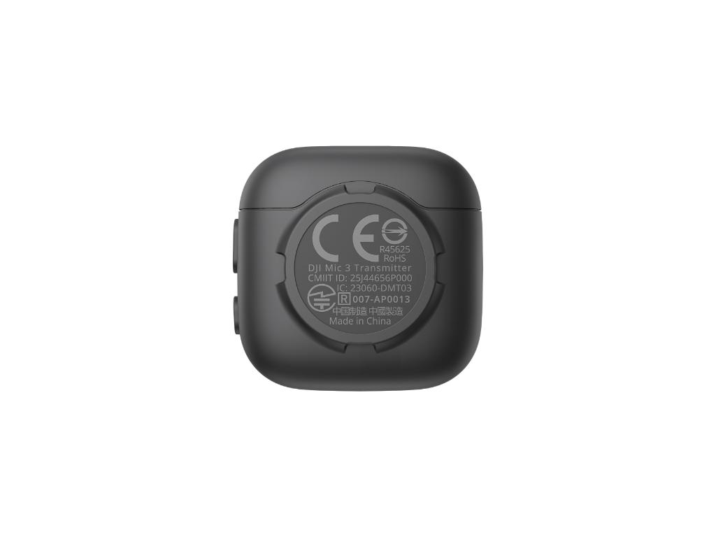Bežični odašiljač DJI Mic 2 Transmitter (Shadow Black)-2