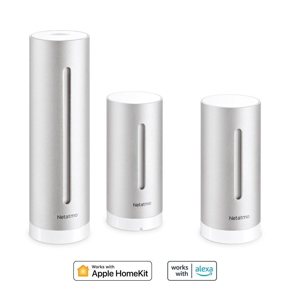 Pametna meteorološka stanica NETATMO Indoor Pack (Glavna stanica + Dodatni unutarnji modul, Wi-Fi, CO2 senzor)-1