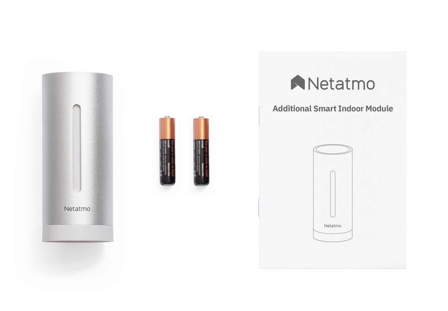 Pametna meteorološka stanica NETATMO Indoor Pack (Glavna stanica + Dodatni unutarnji modul, Wi-Fi, CO2 senzor)-6