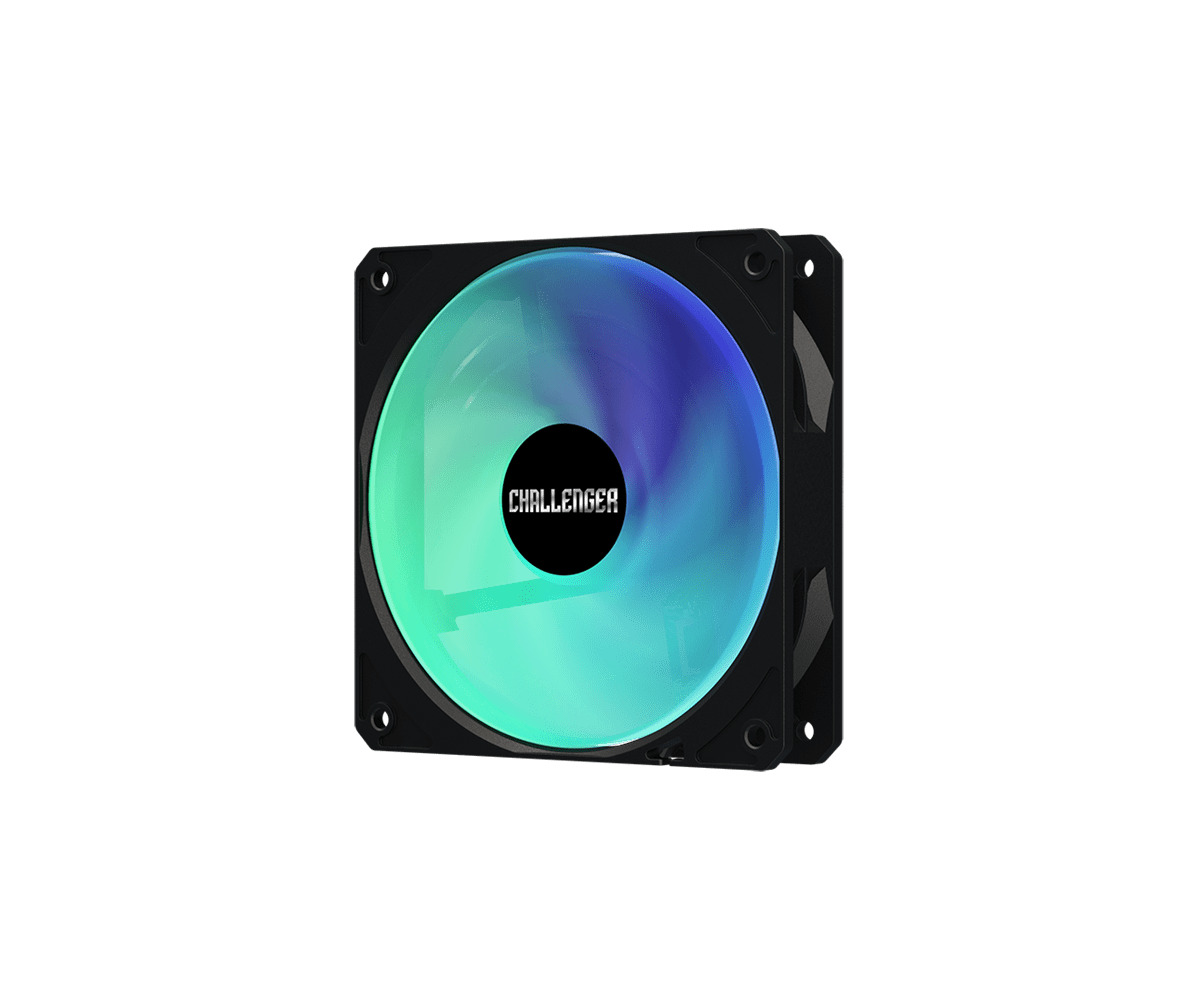 Vodeno hlađenje ASRock Challenger 240 Digital (240mm, 2x 120mm ARGB, Digitalni zaslon)-8