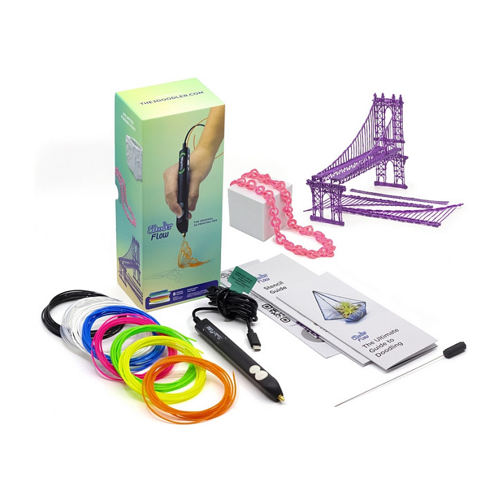 Filamenti za 3D olovku 3Doodler Flow PLA Mega Pack (20 boja, 1000 kom)-3