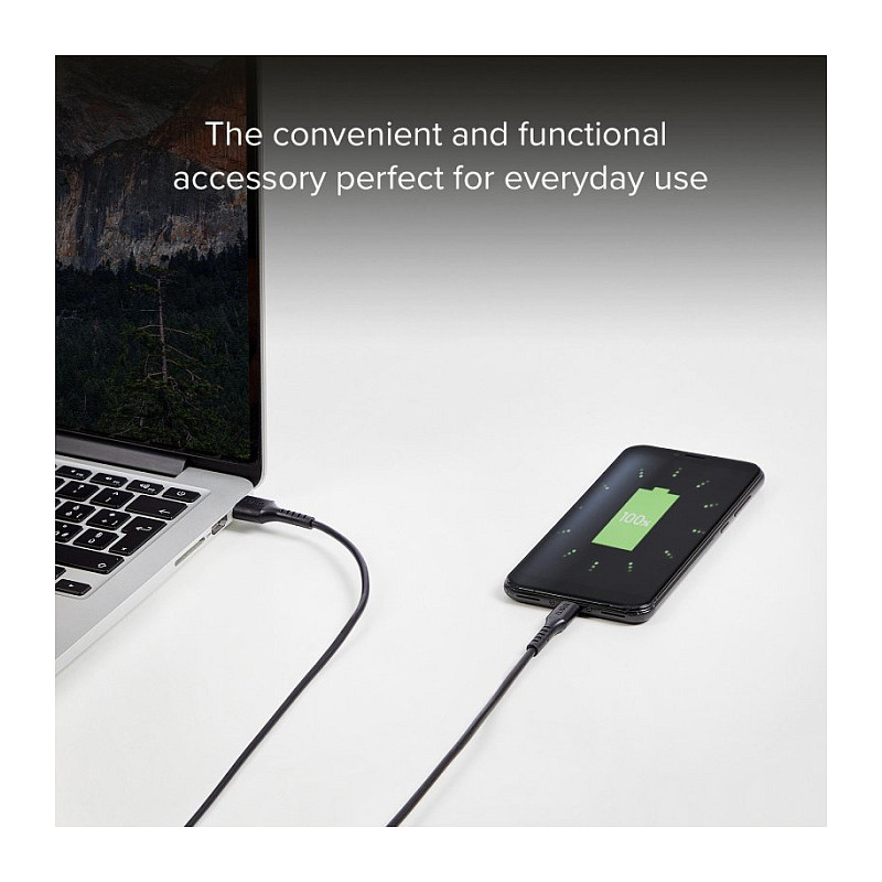 Kabel za punjenje i prijenos podataka SBS USB-A na Micro-USB (2m, crni)-4