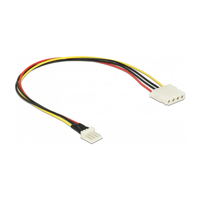 Kabel za napajanje DELOCK Floppy 4-pin muški na Molex 4-pin ženski, 30 cm