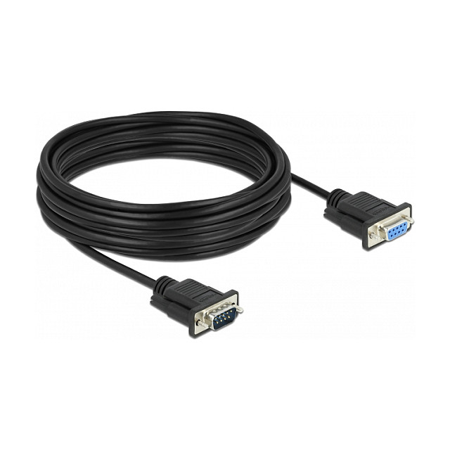 Serijski kabel DELOCK RS-232 D-Sub9 M/Ž (10 m, usko kućište konektora)-1
