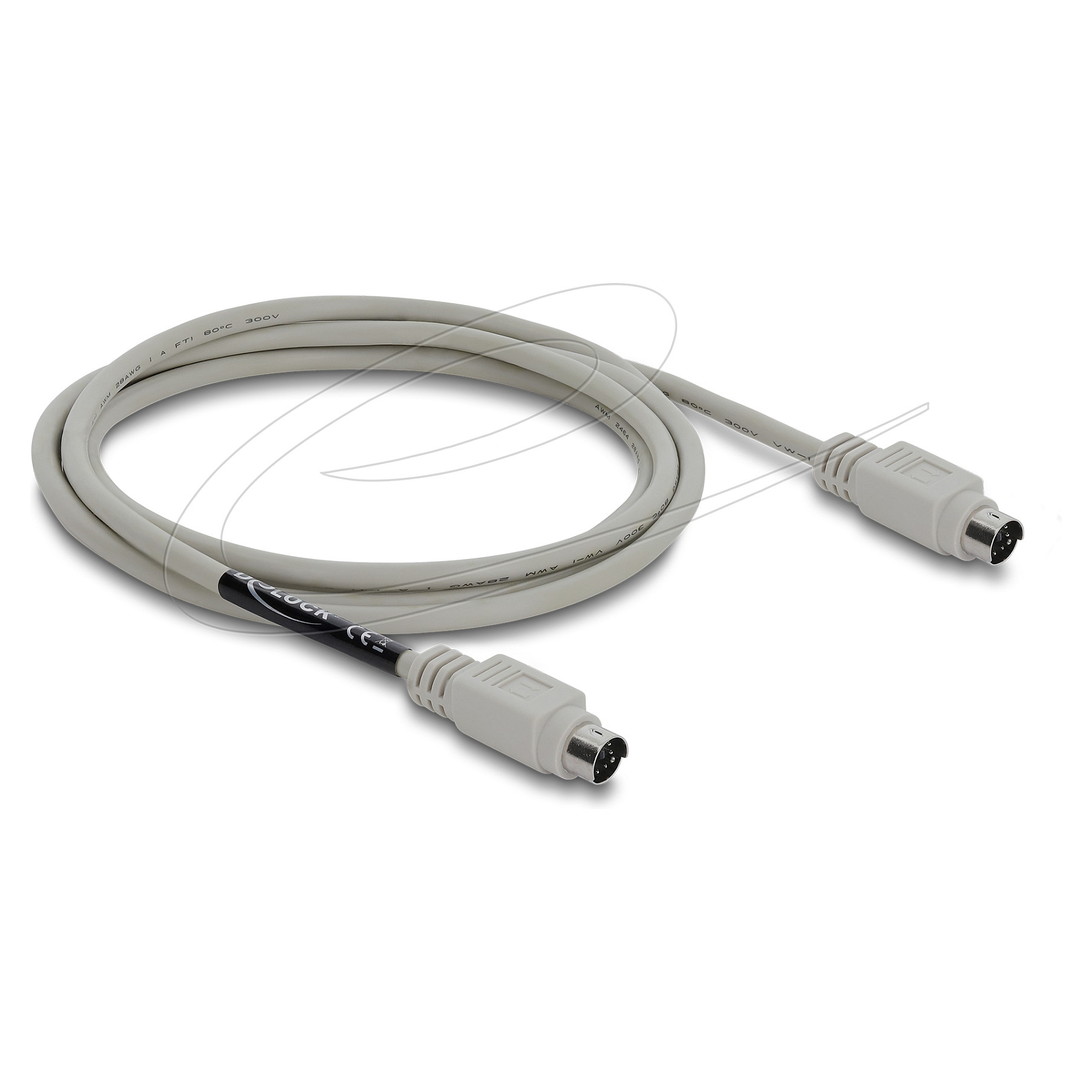 PS/2 kabel DELOCK 87235 (muški na muški, 1.8 m)