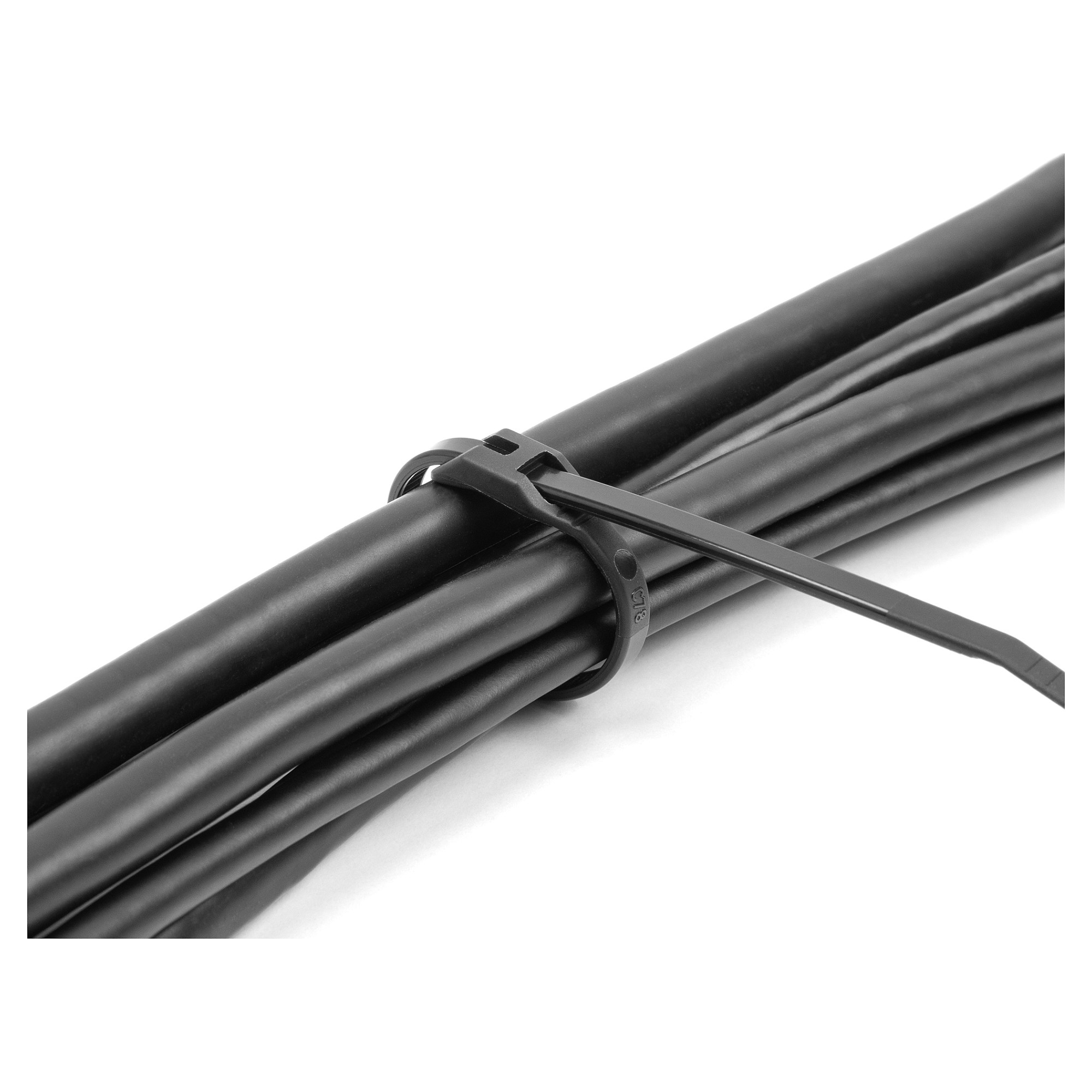 Vezice za kabele DELOCK 205 x 2.5 mm (100 komada, crne)-2