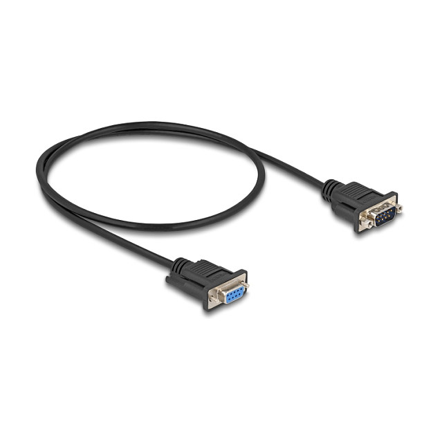 Serijski kabel DELOCK RS-232 D-Sub9 M/Ž (0.5m, usko kućište)-0
