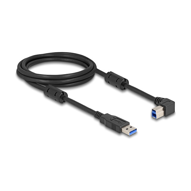 USB kabel DELOCK 81109 (USB-A na USB-B, 5 Gbps, 90° kutni konektor, 2 m)