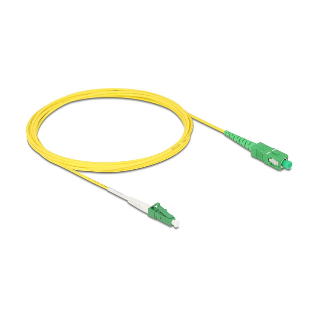 Optički kabel DELOCK LC-APC na SC-APC Simplex Singlemode OS2 3m