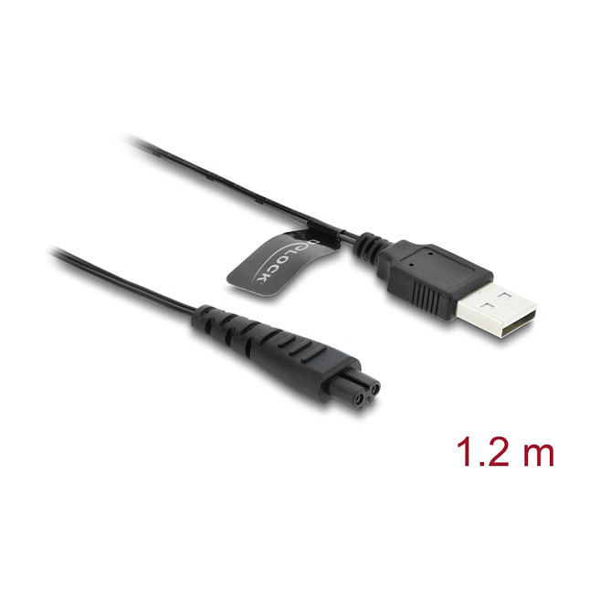 USB kabel za punjenje DELOCK 90985 (za Remington brijaće aparate, 1.2 m)-1