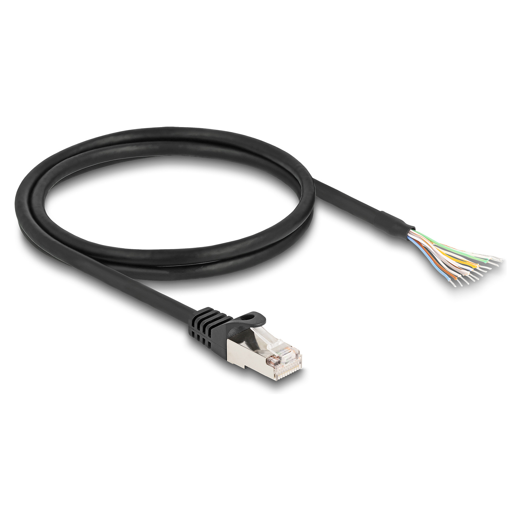 RJ50 kabel DELOCK na otvorene krajeve (1m, S/FTP, 10P/10C)-1