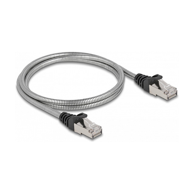 Mrežni kabel DELOCK RJ45 Cat.6A U/FTP 1m (metalno oklopljenje, 26 AWG)