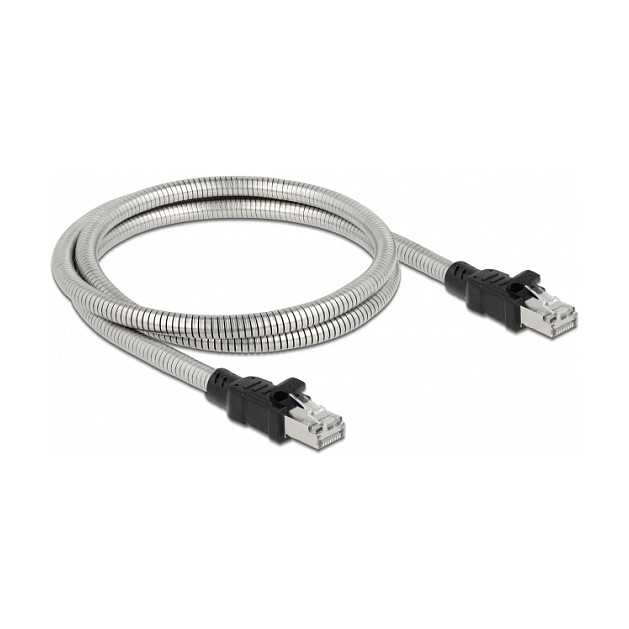 Mrežni kabel DELOCK Cat.6A U/FTP s metalnim oklopom 3 m (RJ45, 10 Gbps, 500 MHz)-0