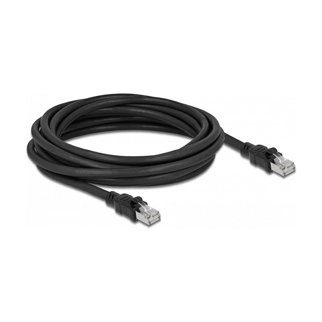 Mrežni kabel DELOCK Cat.6A F/UTP 5m (RJ45, LSZH, metalni oklop konektora)-0