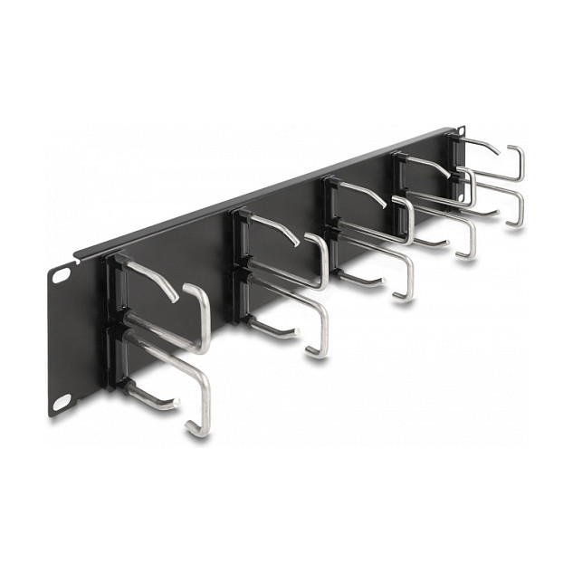 Panel za organizaciju kablova DELOCK 19" 2U s 10 metalnih nosača (66919)