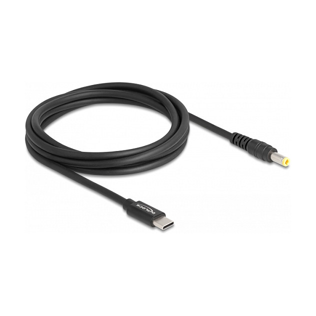 Kabel za punjenje laptopa DELOCK 87978 (USB-C na DC 5.5x2.5mm, 100W, 1.5m)-0