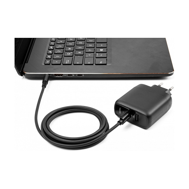Kabel za punjenje laptopa DELOCK 87978 (USB-C na DC 5.5x2.5mm, 100W, 1.5m)-2