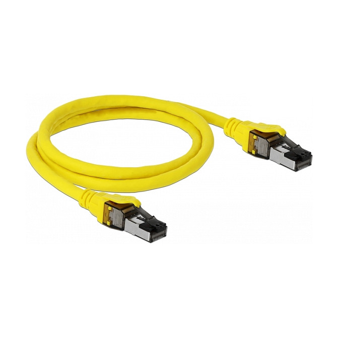 Mrežni kabel DELOCK RJ45 Cat.8.1 S/FTP 1 m (40 Gbps, LSZH, bakreni vodič)-1