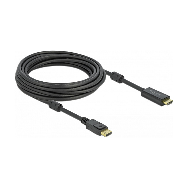 DisplayPort na HDMI kabel DELOCK 85961 (7m, 4K 30Hz, pasivni)