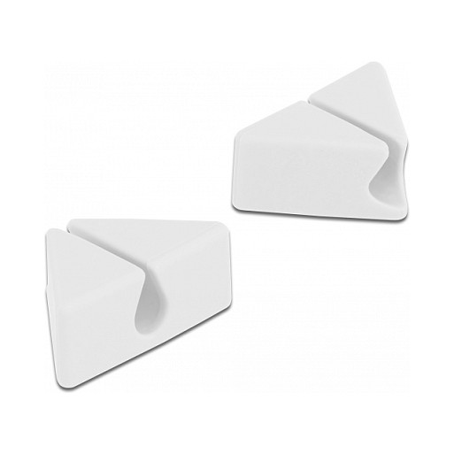 Set držača kabela DELOCK Trokutasti samoljepljivi (2 komada, za kabele do 5 mm)-2