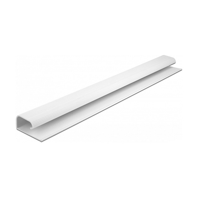 Kanalica za kabele DELOCK za ispod stola (57x25mm, 400mm, 2 kom, bijela)
