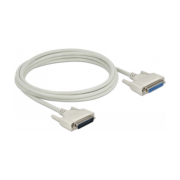 Serijski kabel DELOCK D-Sub 25 (muški na ženski, 3 m)-0
