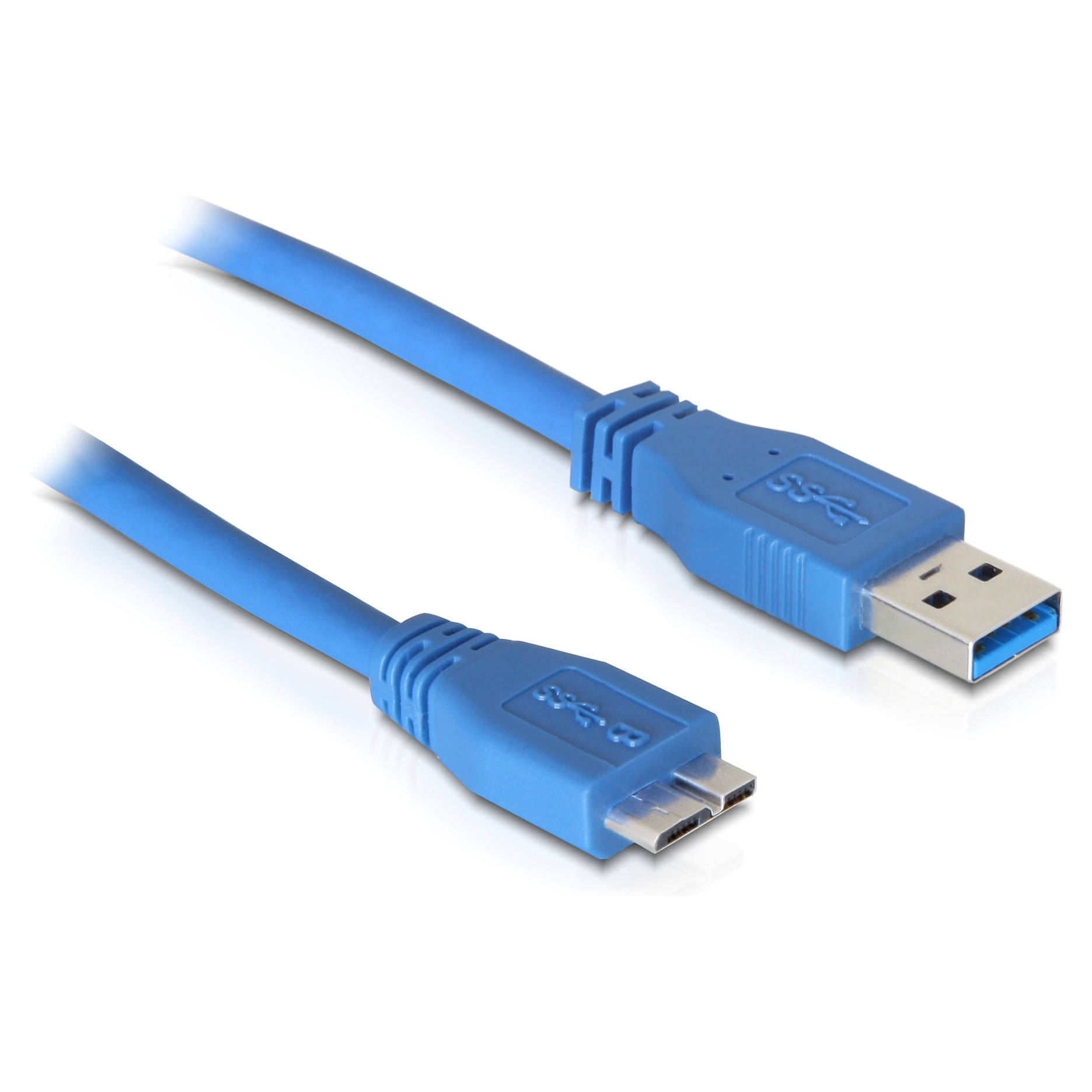 USB kabel DELOCK 83502 (USB-A na Micro-B, 5 Gbps, 5 m) plavi-0