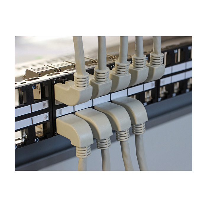 Mrežni kabel DELOCK RJ45 Cat.6A S/FTP (1 m, kutni konektor gore)-1
