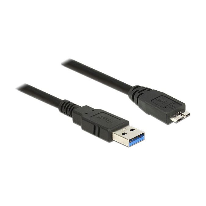 USB kabel DELOCK 85076 (USB-A na Micro-B, 5 Gbps, 5m)