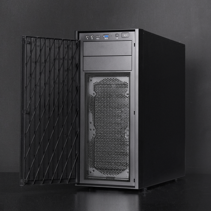 Kućište CHIEFTEC BW-01B-OP (ATX, USB-C, 1x 120mm ventilator, bez napajanja)-12