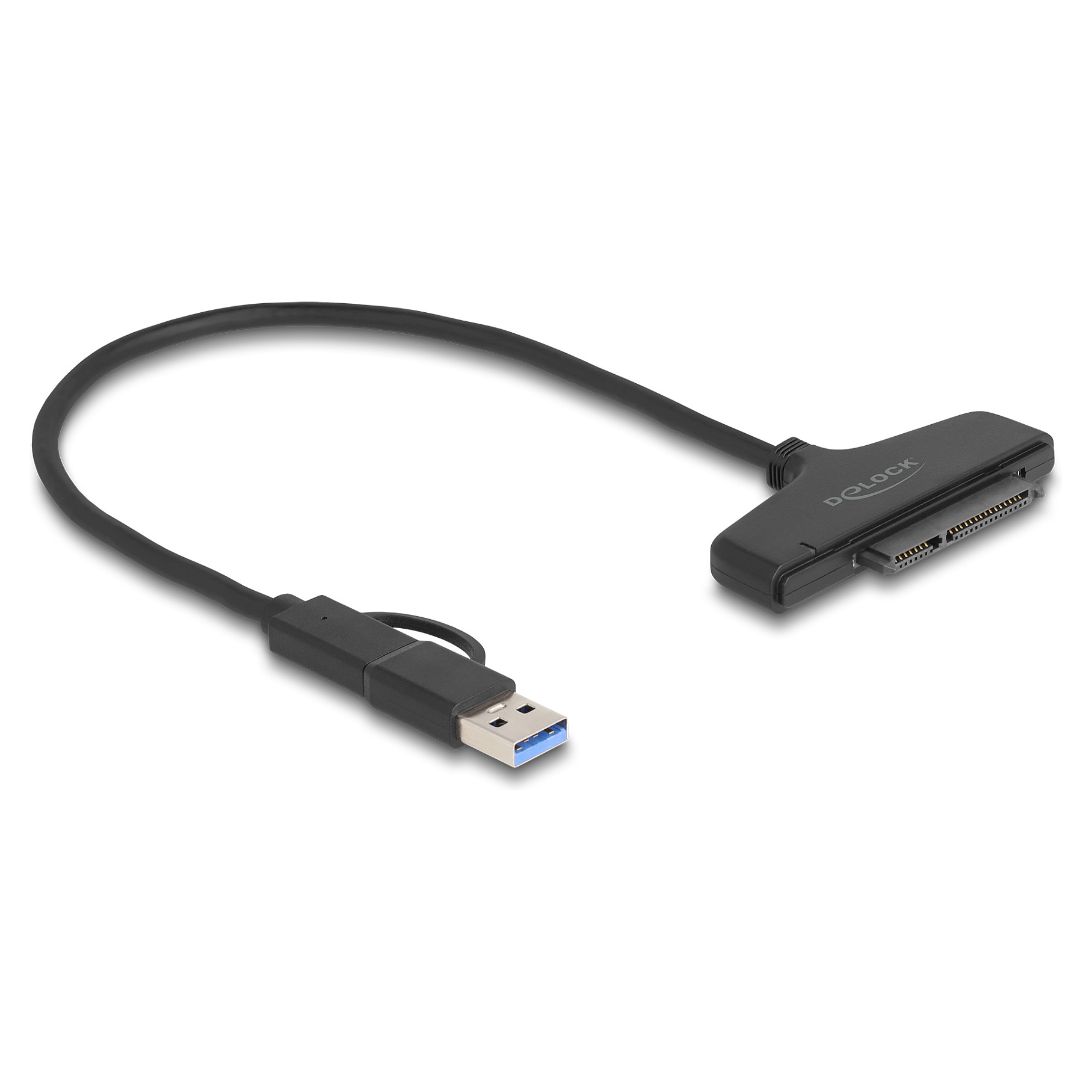 Adapter DELOCK 61042 USB-C / USB-A na SATA 6 Gb/s (za 2.5" SSD/HDD)