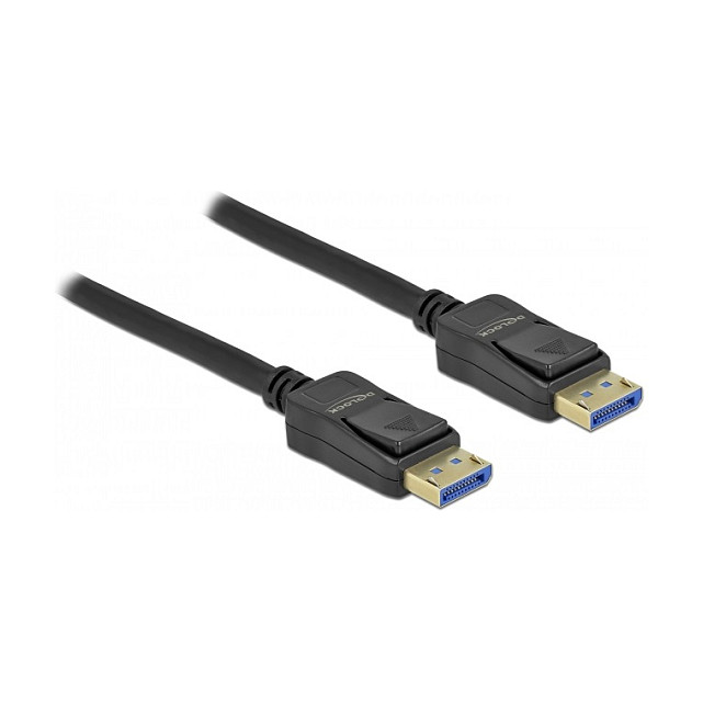 DisplayPort kabel DELOCK 80264 (5m, DP 1.4, 8K 60Hz, 32.4 Gbps)