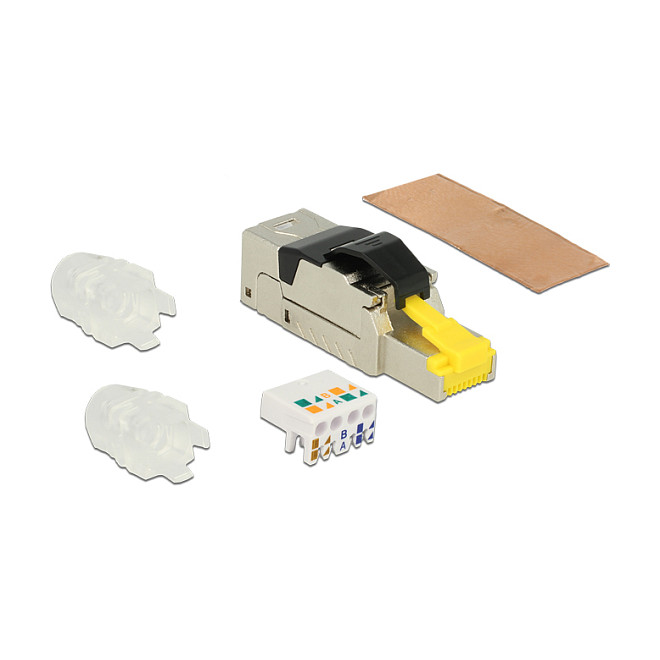 Mrežni adapter DELOCK 86285 RJ45 na 8-pinski terminalni blok (0.6 m)-2
