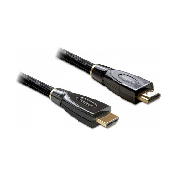 HDMI kabel DELOCK 82737 (1.5m, High Speed with Ethernet, 4K 30 Hz)-0