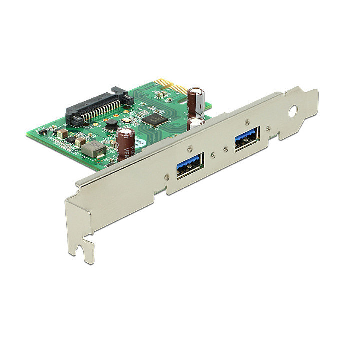 PCI Express kartica DELOCK 89391 (2 x USB 3.0, PCIe 2.0)-0