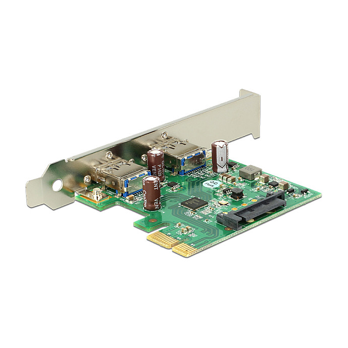 PCI Express kartica DELOCK 89391 (2 x USB 3.0, PCIe 2.0)-1