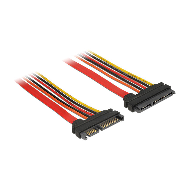 SATA produžni kabel DELOCK 84920 (50 cm, 7+15 pin, SATA 6 Gb/s)-0