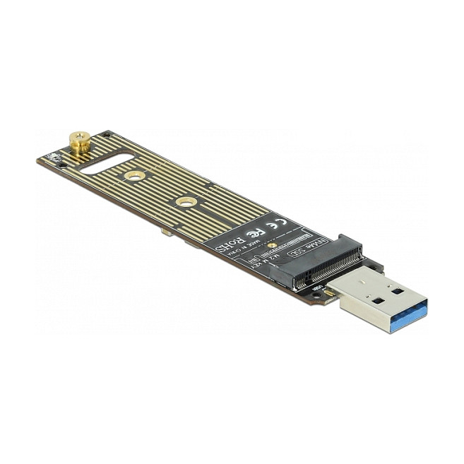 Vanjsko kućište za M.2 NVMe SSD DELOCK 64069 (USB 3.2 Gen 2, 10 Gbps, USB-C)-0
