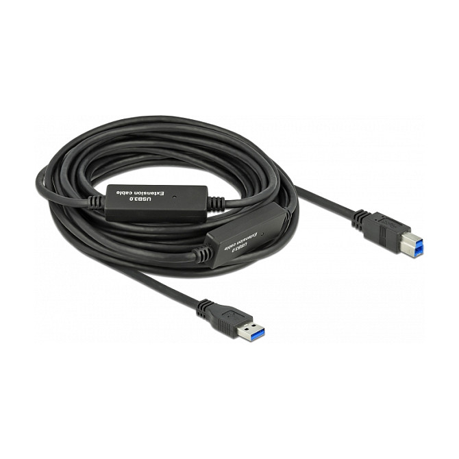 Aktivni USB produžni kabel DELOCK 85380 (USB-A 2.0 M na Ž, 10 m)