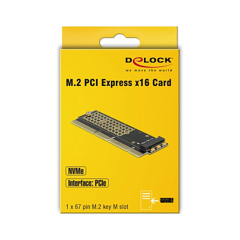 PCIe kartica DELOCK 90303 (PCIe x4 na 1x M.2 NVMe, Low Profile)-3