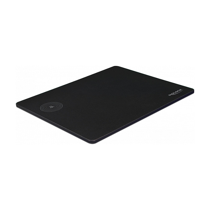 Podloga za miš DELOCK 12595 s bežičnim punjenjem (Qi 10W, USB)