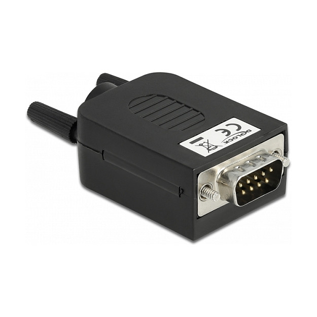 Adapter DELOCK D-Sub 9-pinski (M) na VGA 15-pinski (Ž) (66232)-1