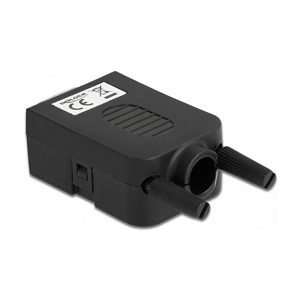 Adapter DELOCK D-Sub 9-pinski (M) na VGA 15-pinski (Ž) (66232)-2