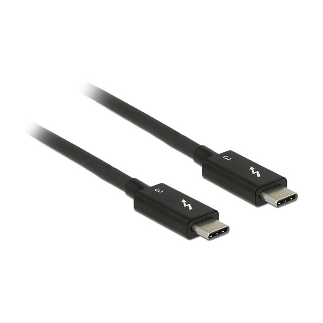 Thunderbolt 3 kabel DELOCK 84847 (USB-C na USB-C, 2m, 40 Gbps, 100W PD, 5K)-0