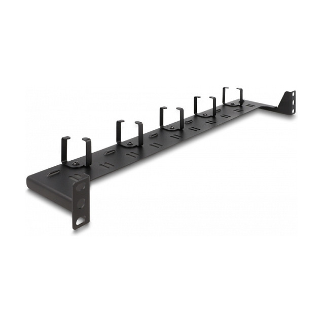 Mrežni panel DELOCK 19" 1U za optičke kablove (24x SC Simplex / 12x LC Duplex) crni-1