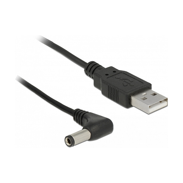 USB kabel za napajanje DELOCK USB-A na DC 5.5 x 2.5 mm (1.5 m)